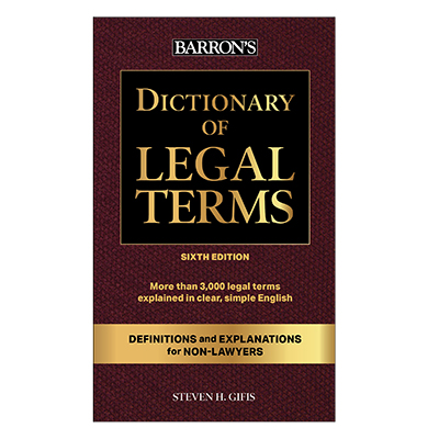 Dictionary of Legal Terms for Louisiana Notaries