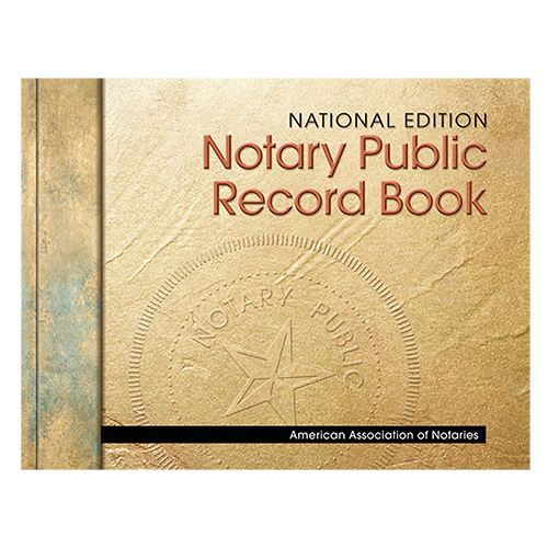Louisiana Perfectly Bound Notary Public Journal (Record Book) - Stone Cover
