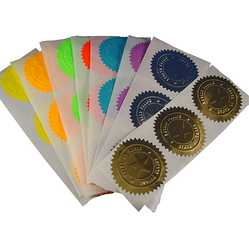 Self-adhesive Louisiana Foil Notary Seals