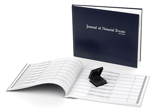 Louisiana Hard Cover Notary Public Journal - 488 Entries